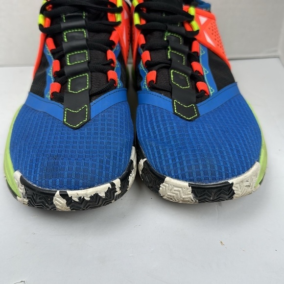 AND1 Charge High Volt Attack Blue Orange Sneakers Men’s Size 8 - Picture 9 of 10